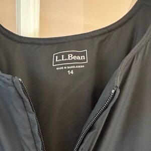 L.L. Bean Classic Black Snow Bibs